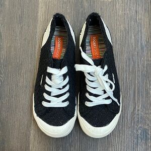 Rocket Dog Black and White Casual Sneakers